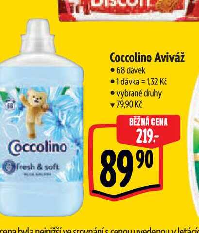  Coccolino Aviváž • 68 dávek  