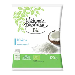 Nature's Promise Bio Kokos strouhaný, 120 g 