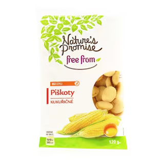 Nature's Promise Free From Piškoty, 120 g 