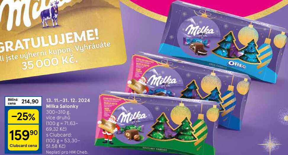 Milka Salonky, 300-310 g 