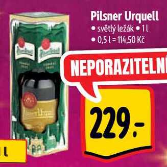 Pilsner Urquell, 1 l 