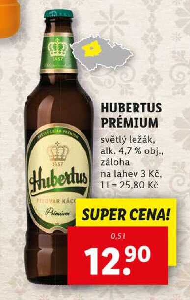 HUBERTUS PRÉMIUM, 0,5 l