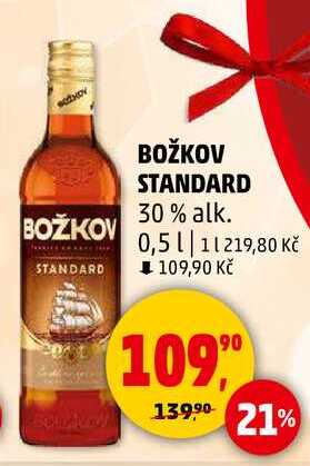 BOŽKOV STANDARD 30% alk., 0,5 l