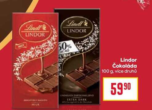 Lindor Čokoláda 100g