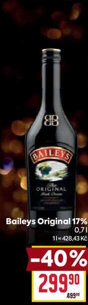 Baileys Original 17% 0,7l