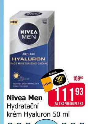 Nivea Men Hydratační krém Hyaluron 50 ml 