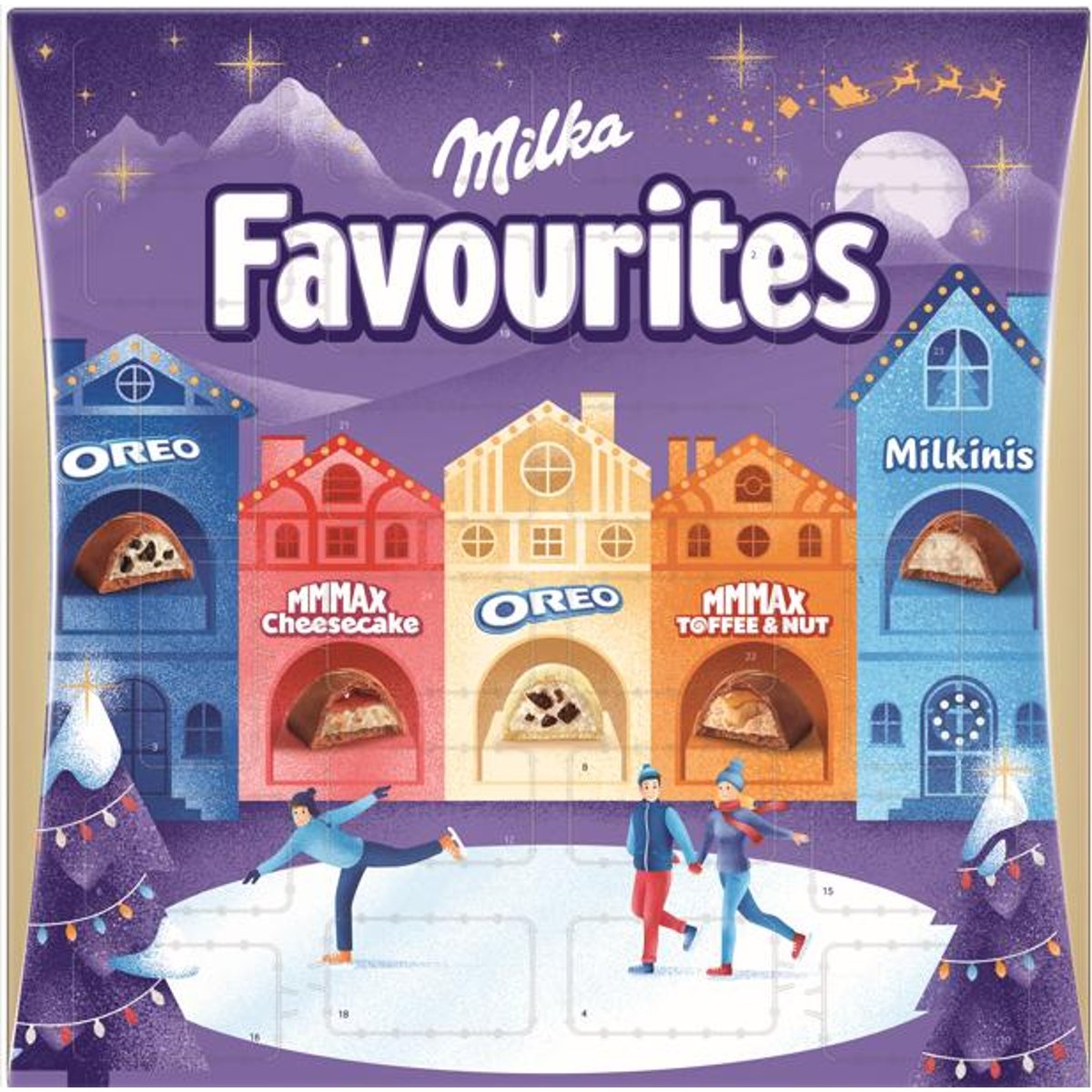 Milka Favourites Adventní kalendář