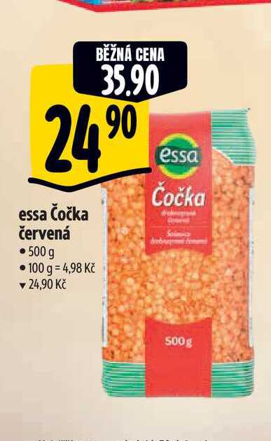   essa Čočka červená • 500g  