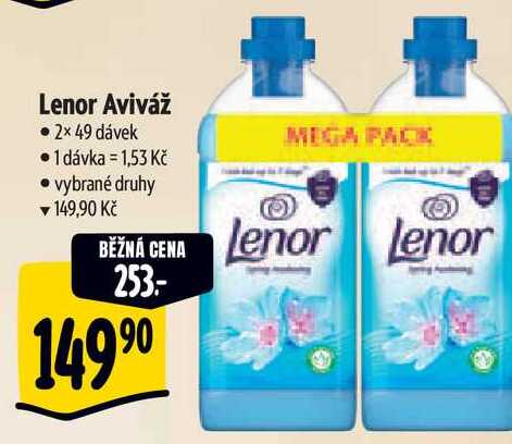 Lenor Aviváž • 2× 49 dávek 