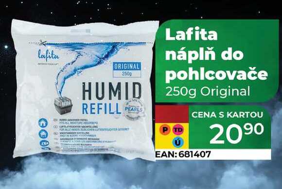 Lafita náplň do pohlcovače HUMID 250g 