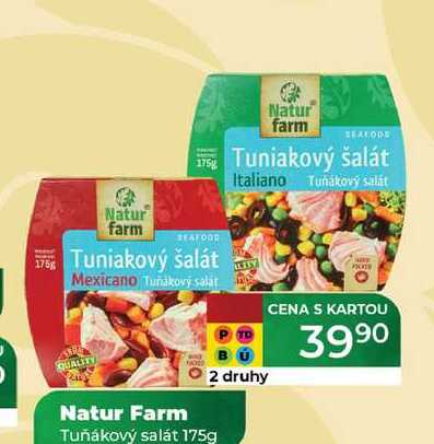 Natur Farm Tuňákový salát 175g 