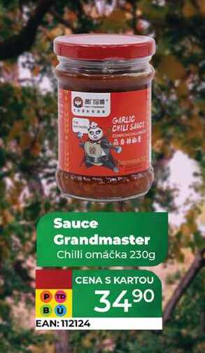 Sauce Grandmaster Chilli omáčka 230g  