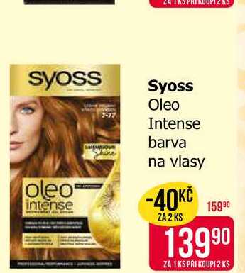 Syoss Oleo Intense barva na vlasy