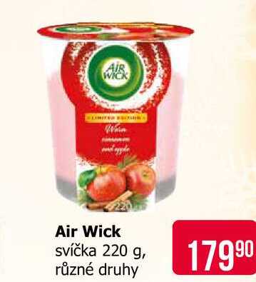 Air Wick svíčka 220 g, různé druhy