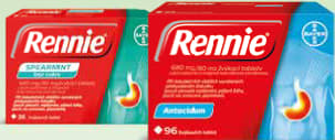 Rennie 680 mg/80 mg 96 žvýkacích tablet