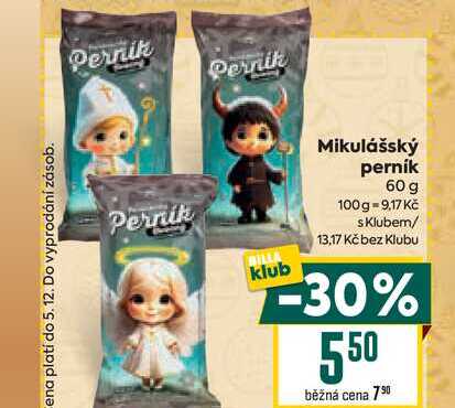 Mikulášský perník 60 g 