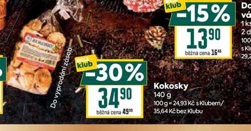 Kokosky 140 g