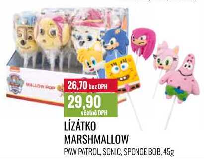 LÍZÁTKO MARSHMALLOW 45g 