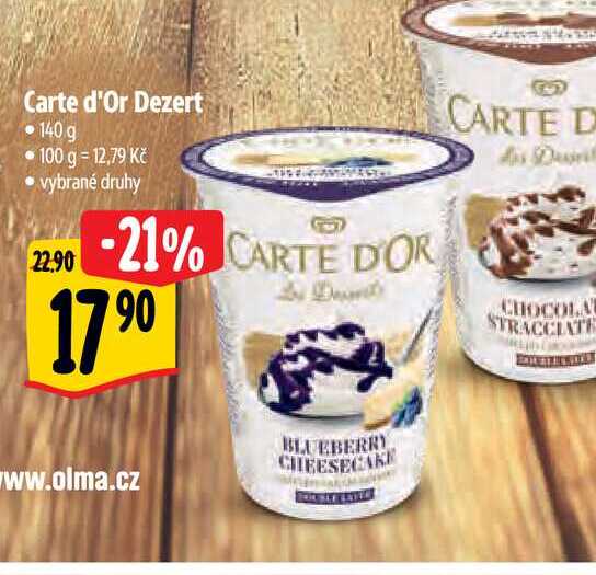 Carte d'Or Dezert 140g  