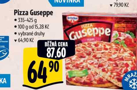   Pizza Guseppe • 335-425 g 