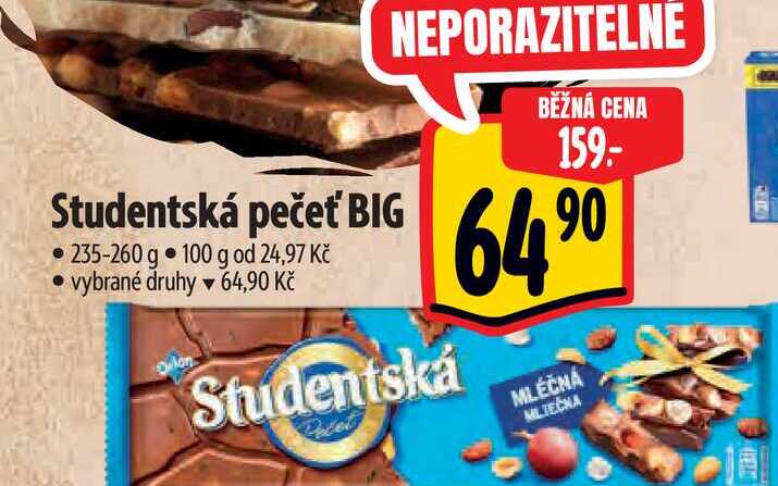 Studentská pečeť BIG 235-260 g 