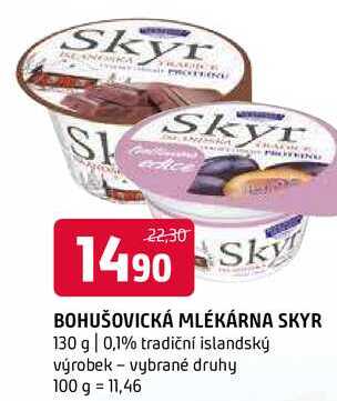 Bohušovická mlékárna Skyr 130g