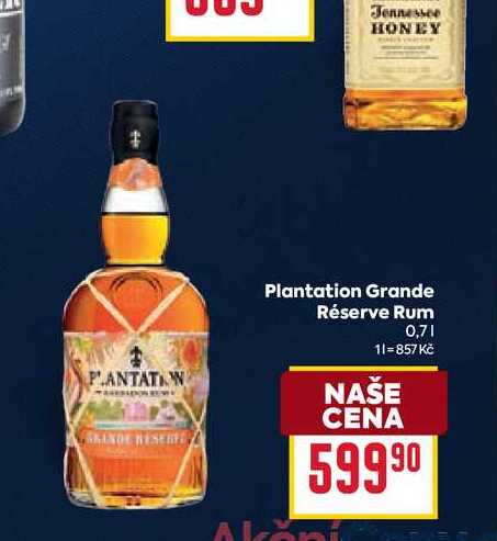 Plantation Grande Réserve Rum 0,7l