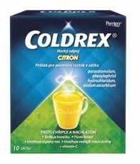 COLDREX Horký nápoj Citron 10 sáčků