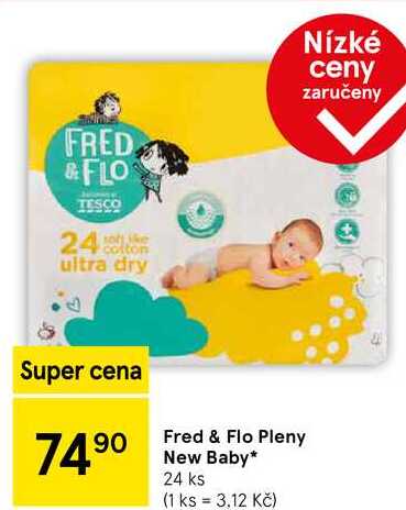 Fred & Flo Pleny New Baby, 24 ks