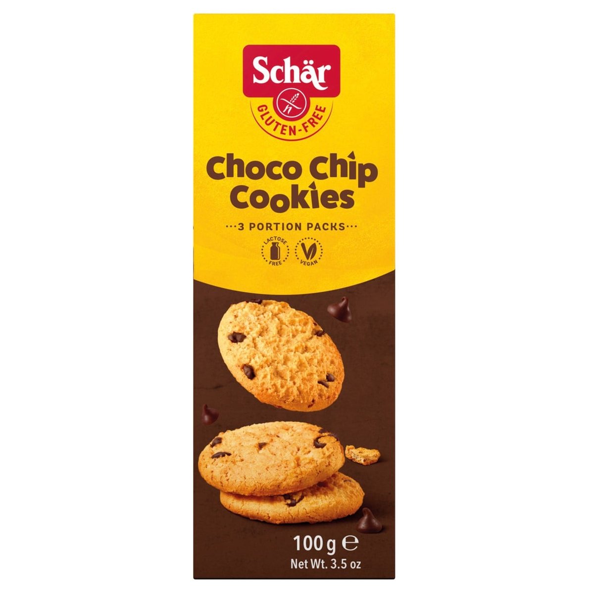 Schär Choco Chip Cookies bez lepku