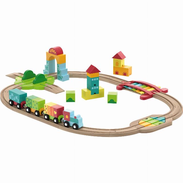 Kidland Železniční sada Montessori nádraží