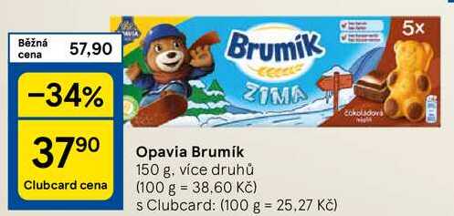 Opavia Brumik, 150 g, více druhů 