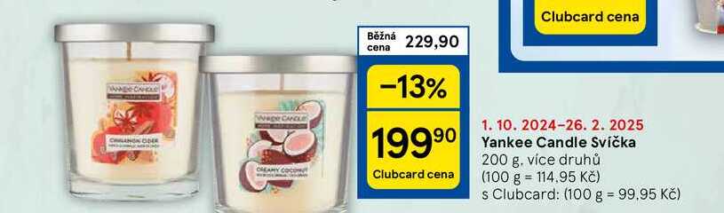 Yankee Candle Svíčka, 200 g