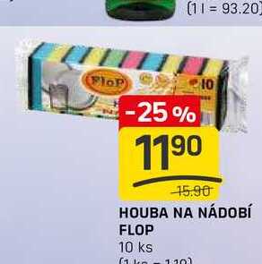 HOUBA NA NÁDOBÍ FLOP 10 ks 