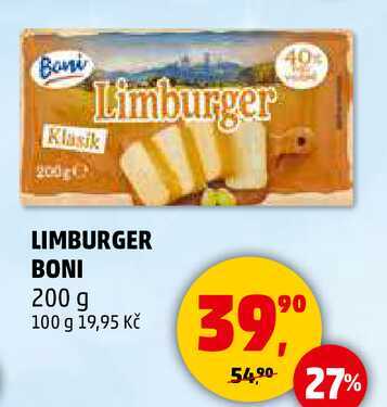 LIMBURGER BONI, 200 g