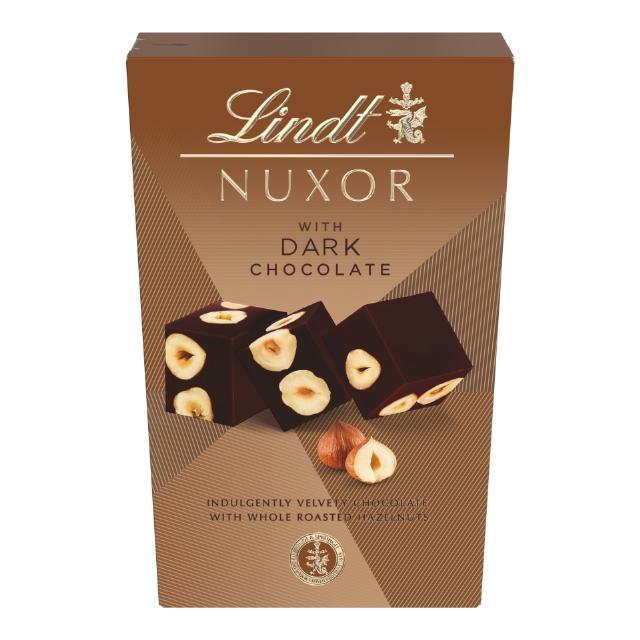 Lindt Nuxor hořká čokoláda s oříšky
