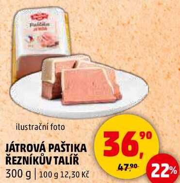 JÁTROVÁ PAŠTIKA ŘEZNÍKŮV TALÍŘ, 300 g