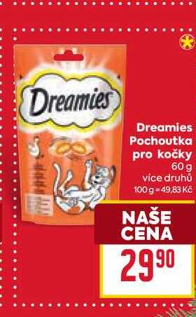 Dreamies Pochoutka pro kočky 60 g 