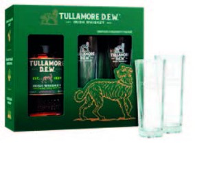 Tullamore Dew + 2 skleničky