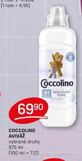 COCCOLINO AVIVÁŽ vybrané druhy 975 ml 