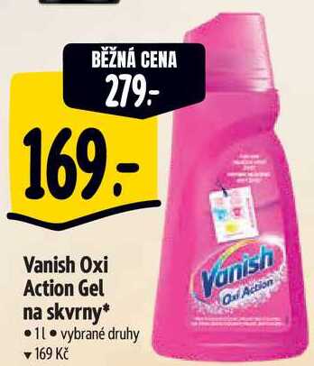 Vanish Oxi Action Gel na skvrny, 1 l