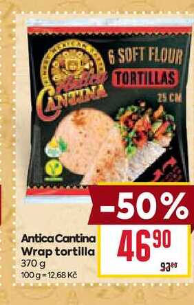 Antica Cantina Wrap tortilla 370 g 