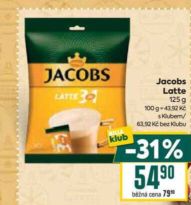 Jacobs Latte 125 g 