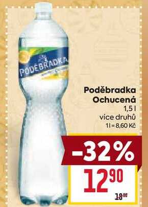 Poděbradka Ochucená 1,5l