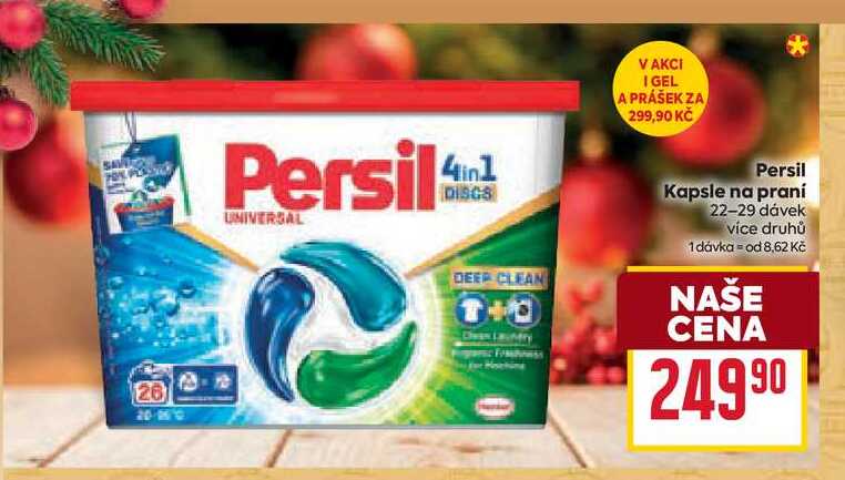 Persil Kapsle na praní 22-29 dávek