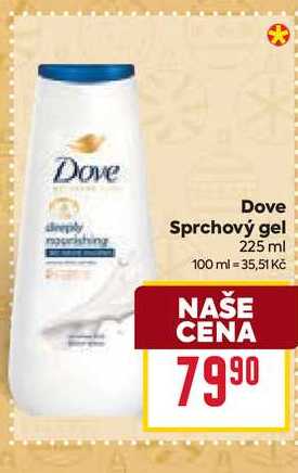 Dove Sprchový gel 225 ml 