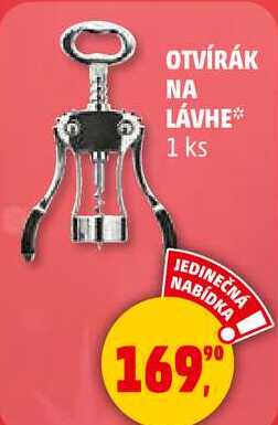 OTVÍRÁK NA LÁVHE, 1 ks