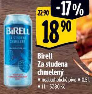 Birell Za studena chmelený, 0,5 l