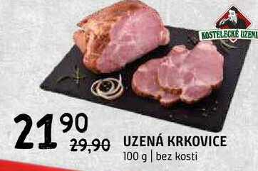 Kostelecké krkovice bez kosti 100g