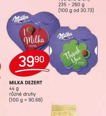 MILKA DEZERT 44 g 